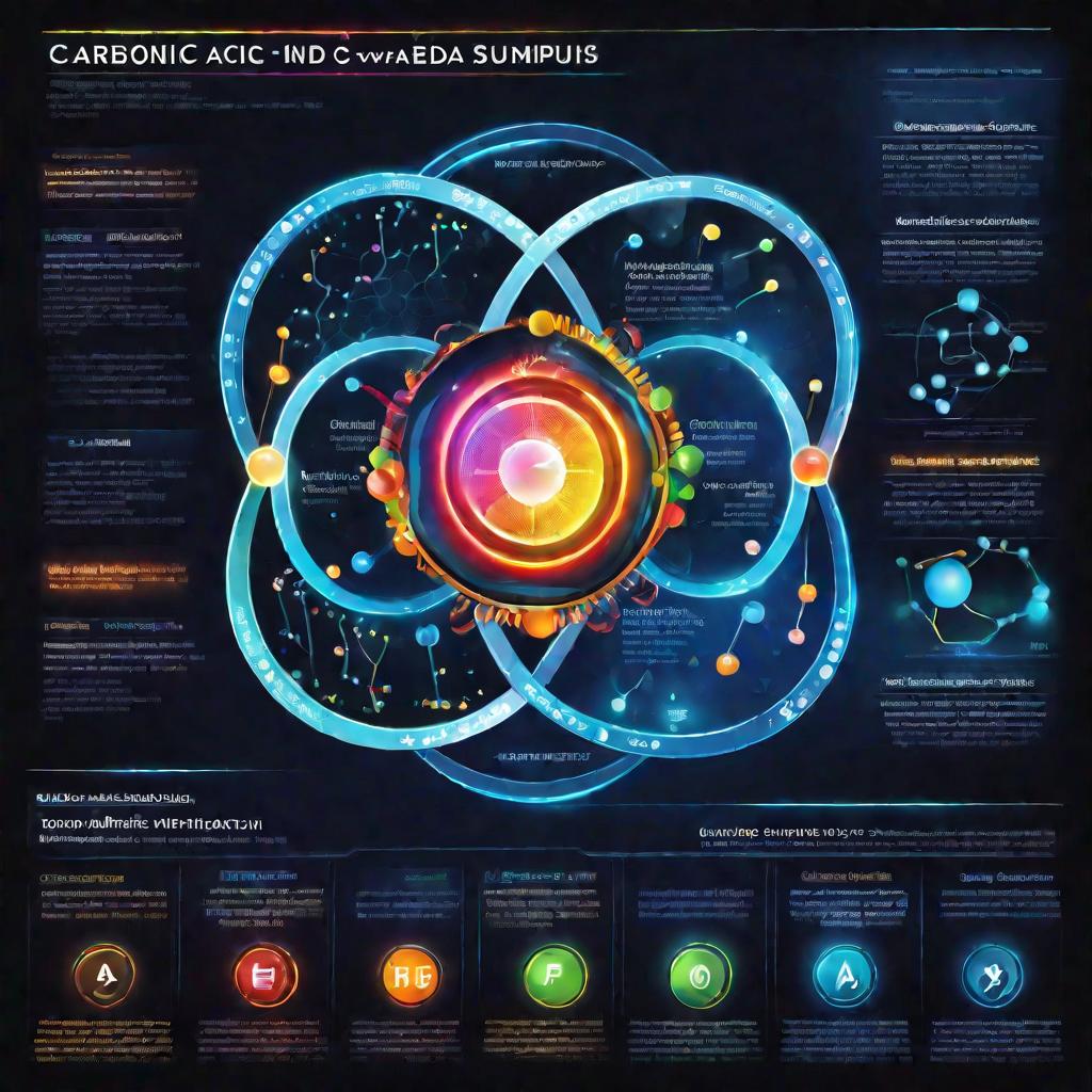 Инфографика о карбоновых кислотах