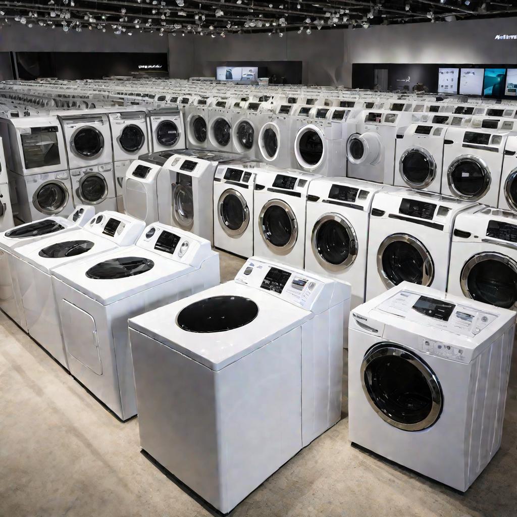 Модели стиральных машин Вирпул в магазине бытовой техники