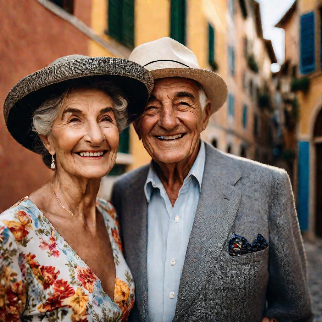 Портрет итальянской пары