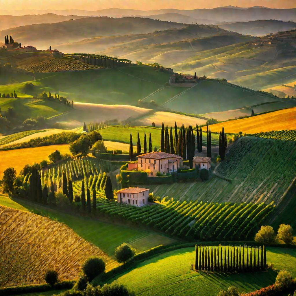 Пейзаж Италии