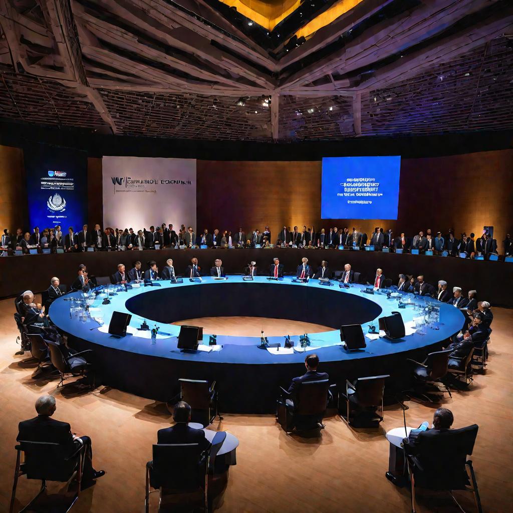 Мировые лидеры обсуждают глобальную финансовую систему