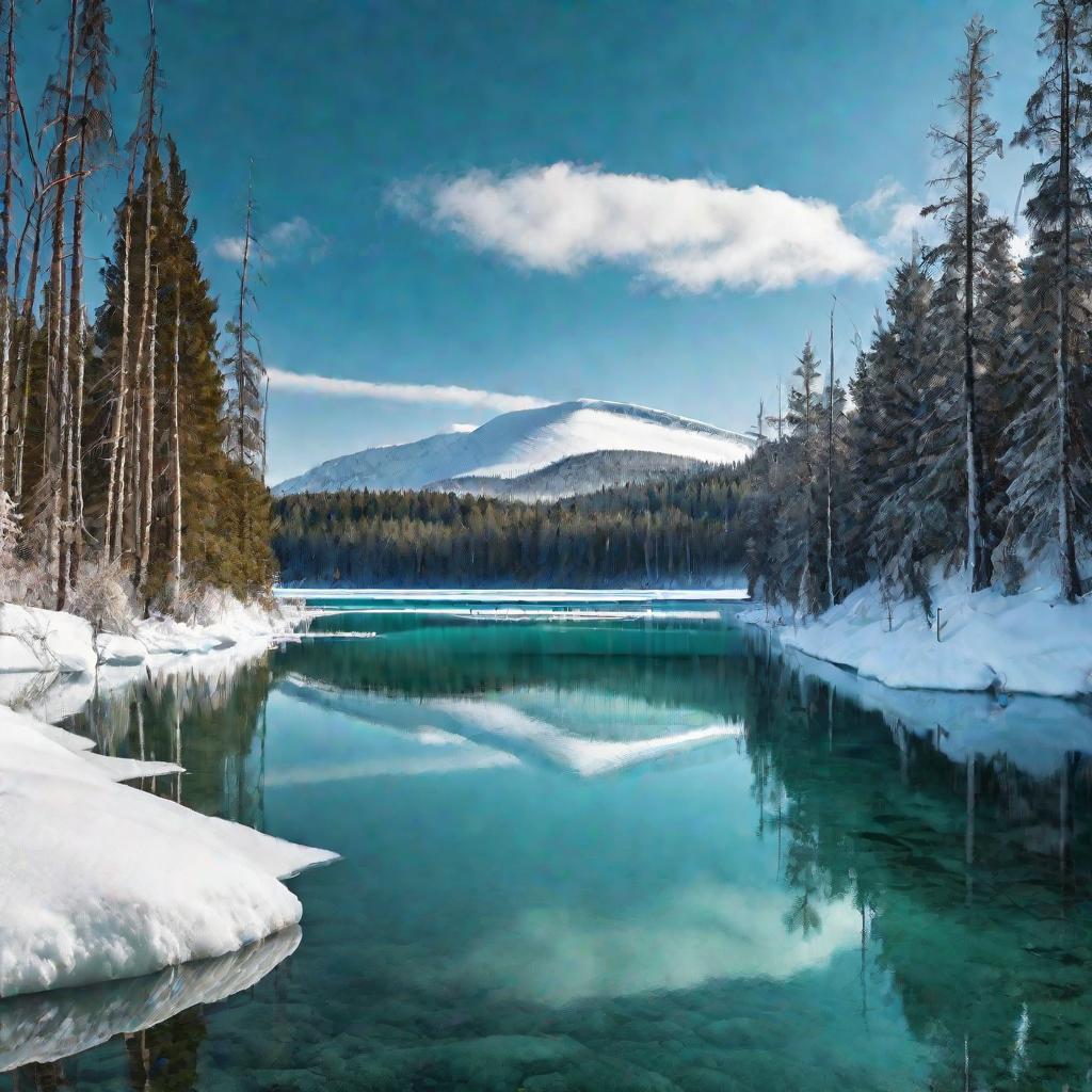 Уральские горы зимой