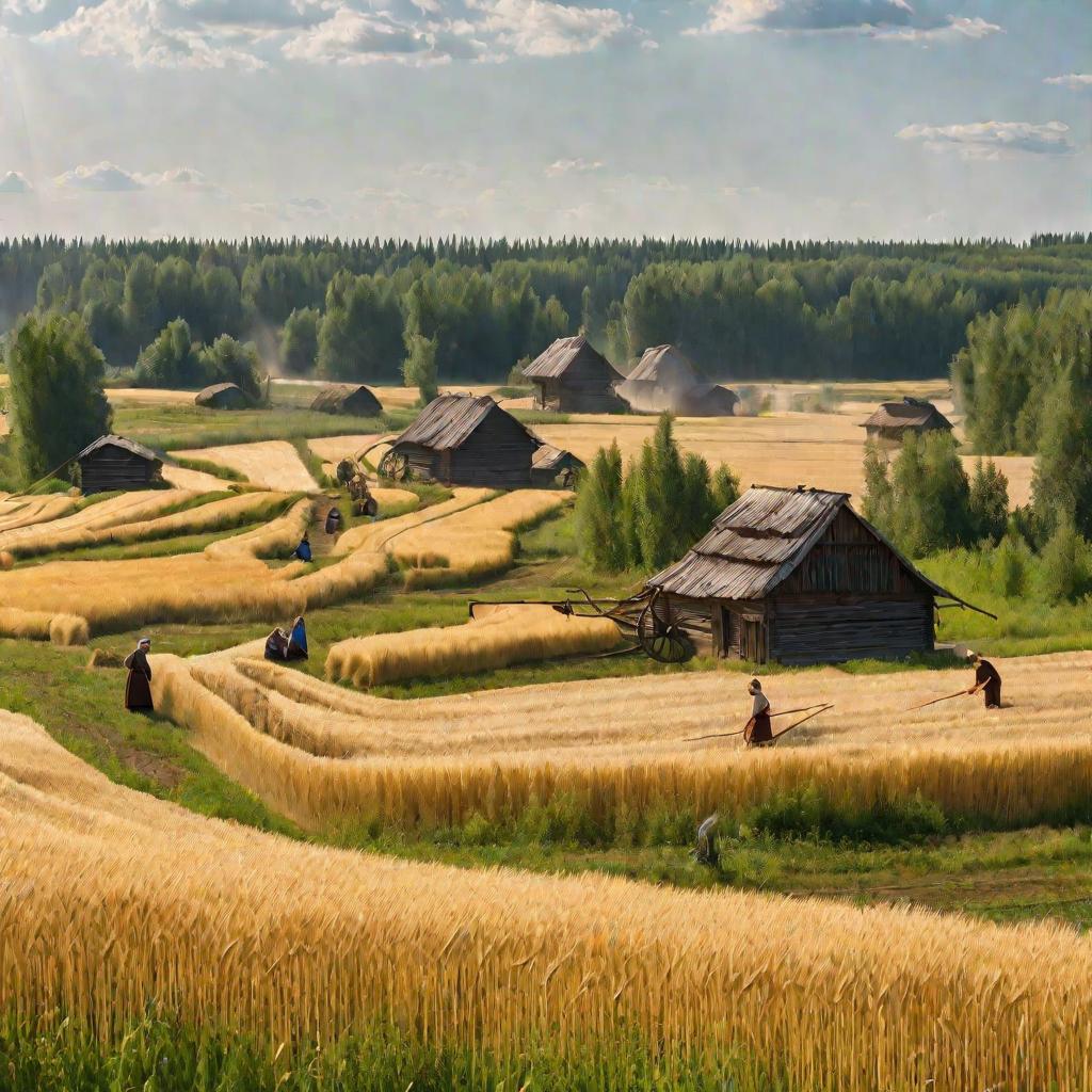 Деревня в России