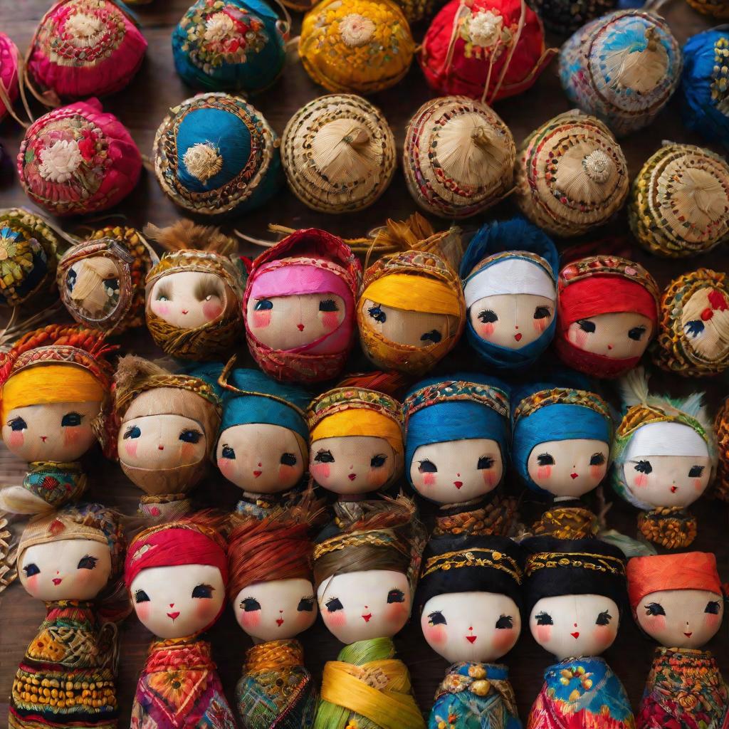 Разнообразие рукодельных славянских кукол-оберегов