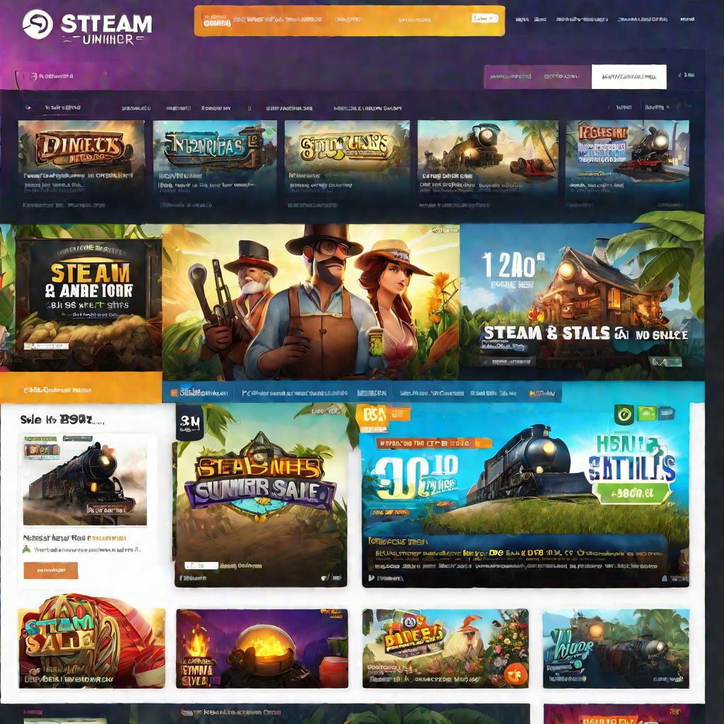 Летняя распродажа в Steam со скидками на игры