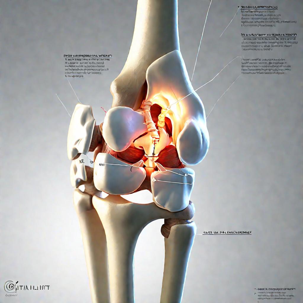 3D модель коленного сустава