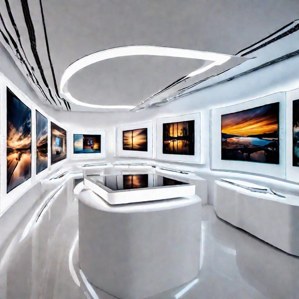 Выставочный зал цифровых фоторамок