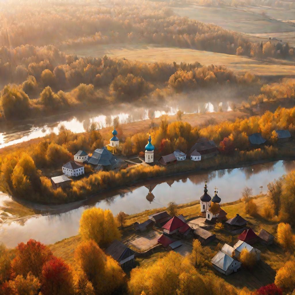 Осенний пейзаж Украины