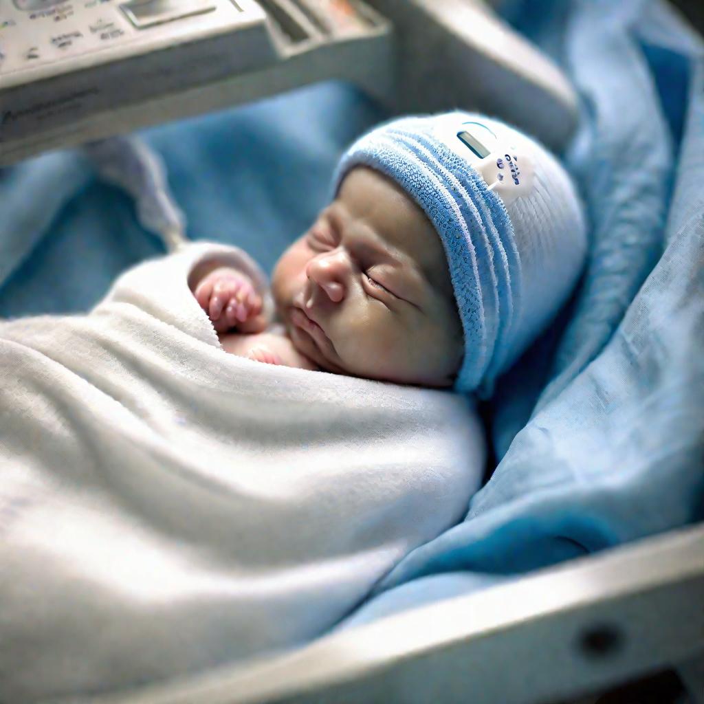 Новорожденный в отделении интенсивной терапии