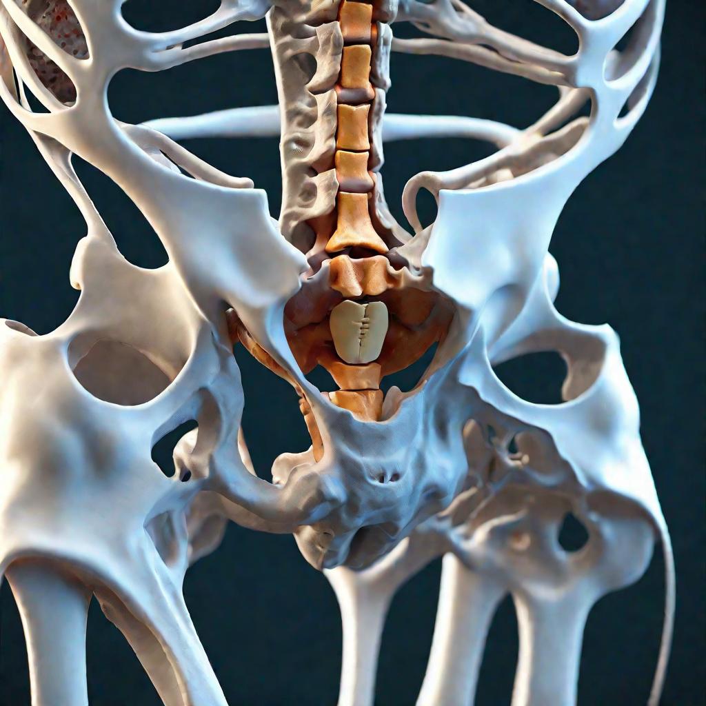 3D модель тазовой кости