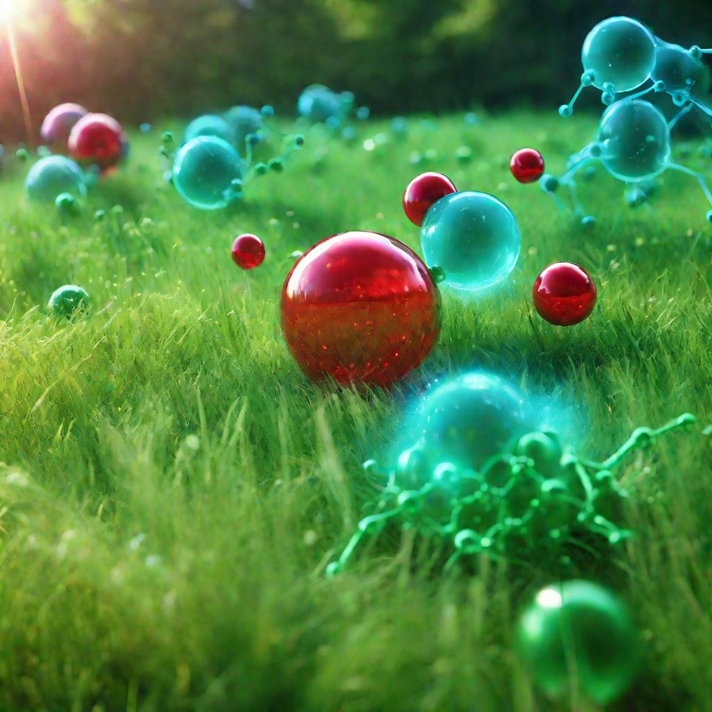 Атомы азота и водорода соединяются, образуя молекулы аммиака
