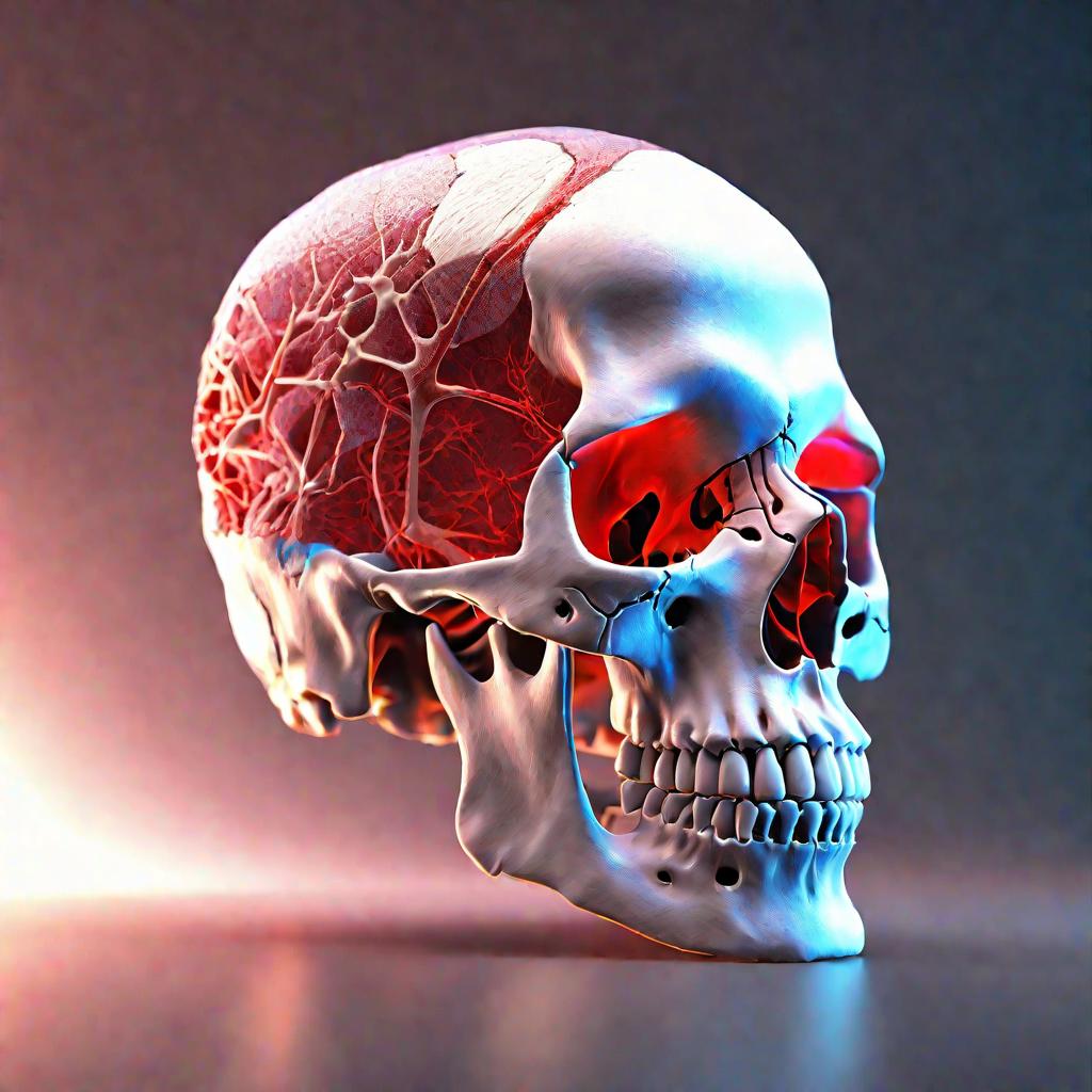 3D модель черепа