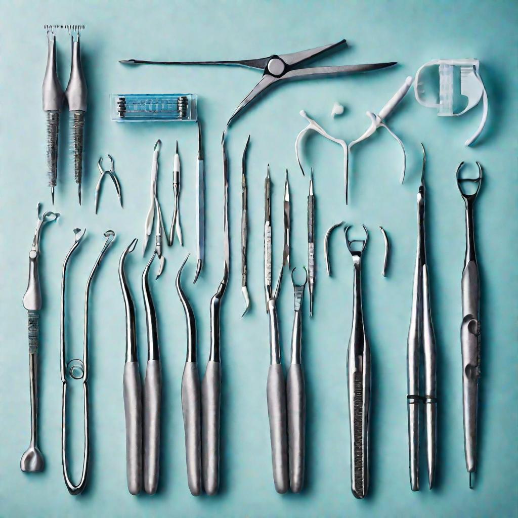 Хирургические инструменты для лечения пародонтоза