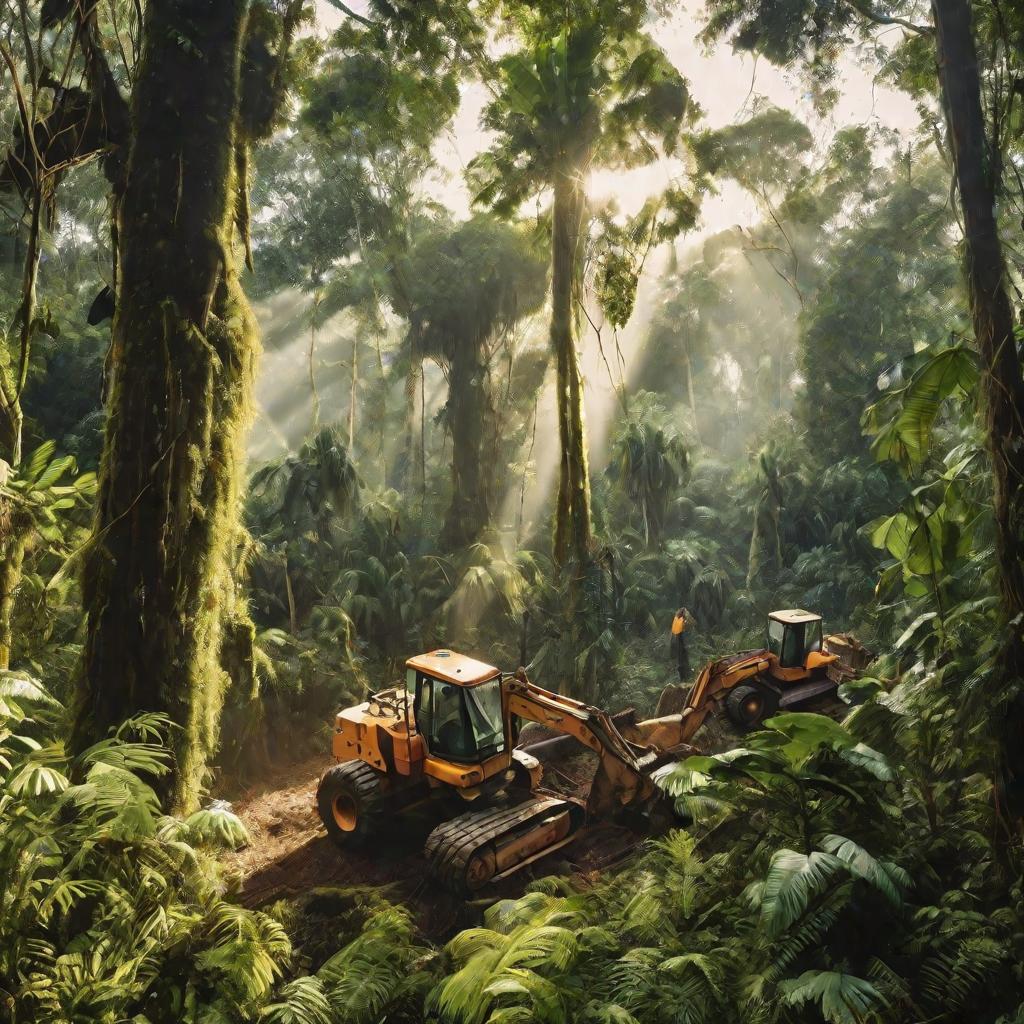 Вырубка тропического леса
