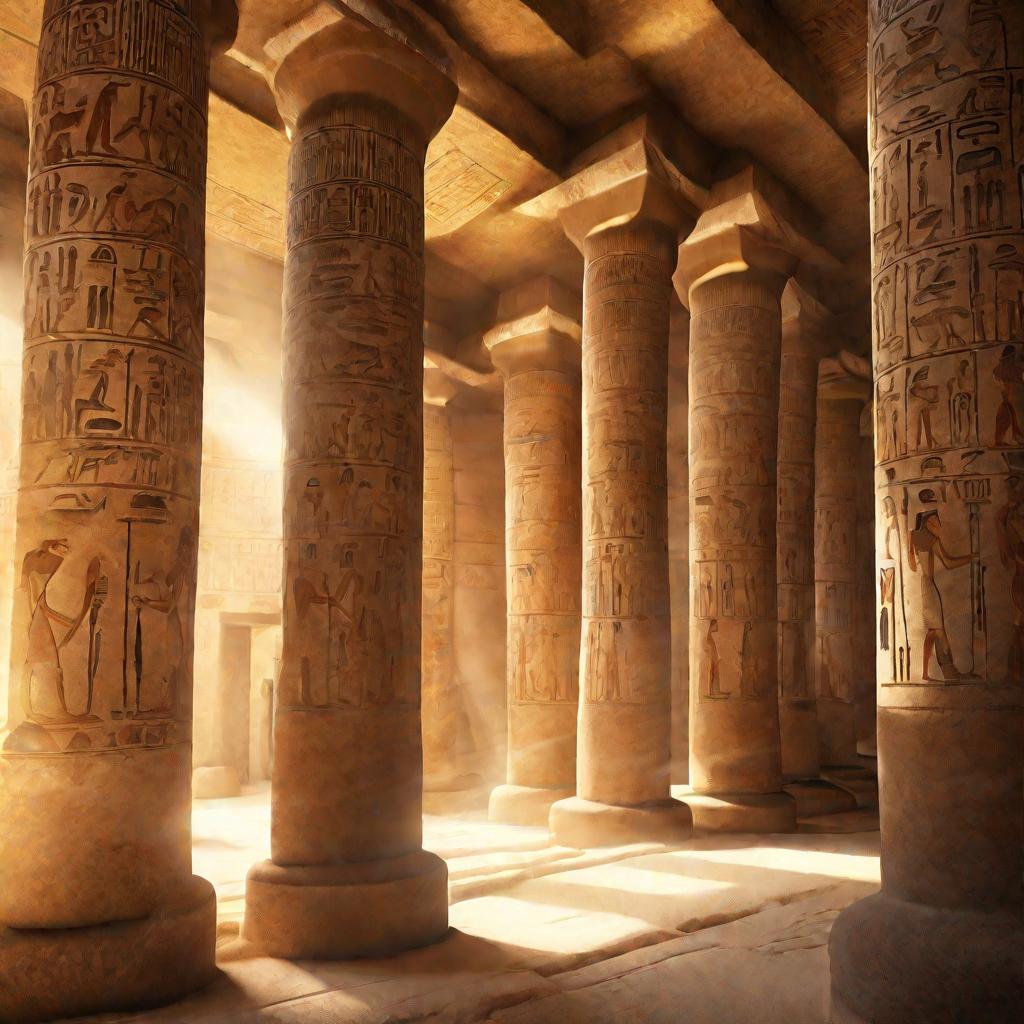 Древний египетский храм