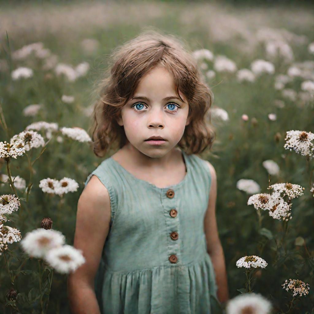 Портрет ребенка с гетерохромией