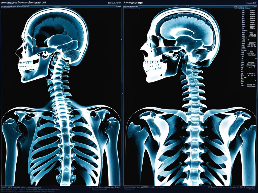 МРТ шейных позвонков с признаками остеоартроза