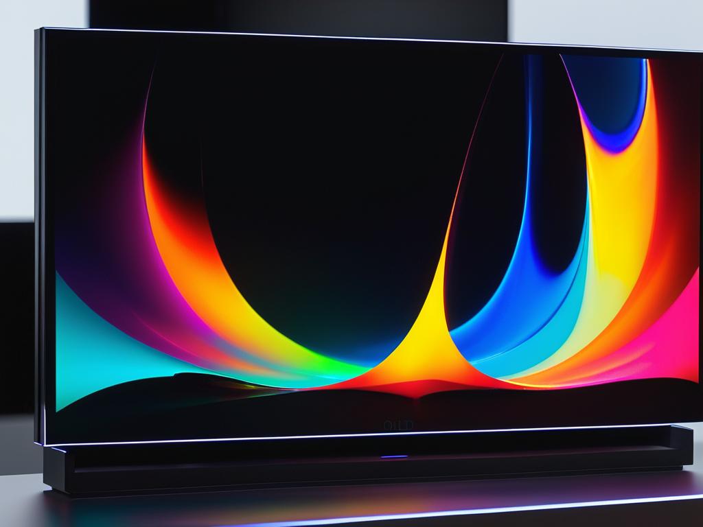 OLED дисплей с яркими цветами