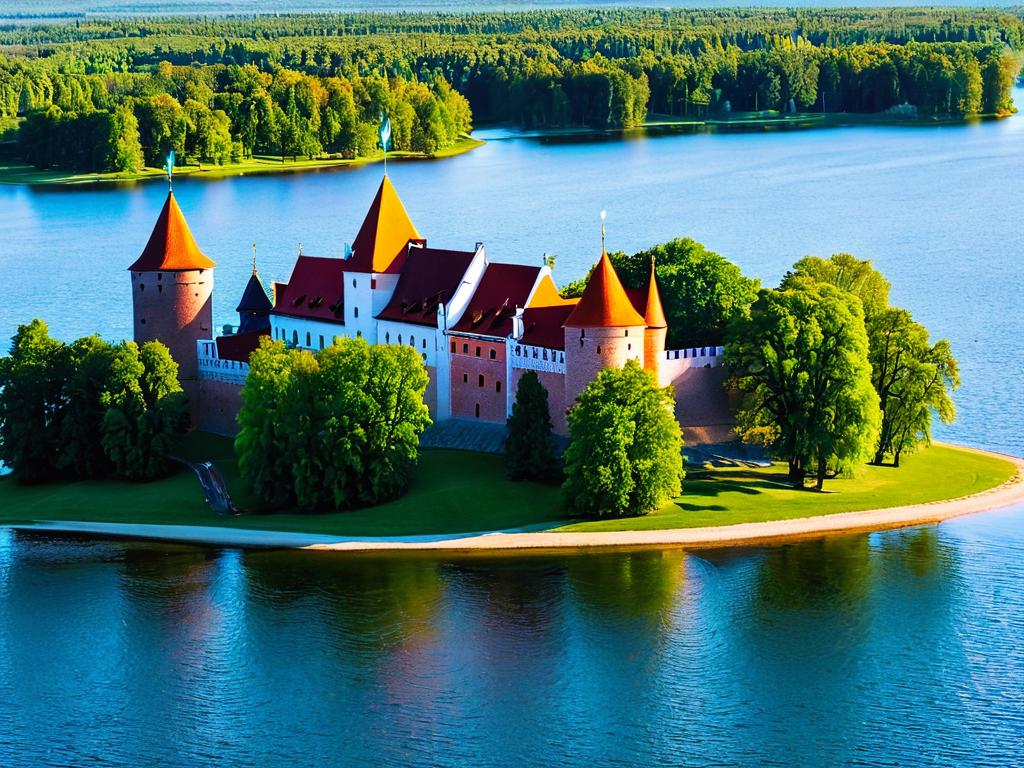 Тракайский замок - резиденция князей Литвы