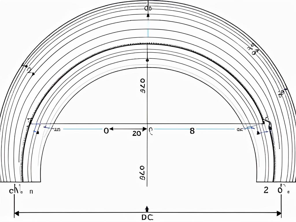 Наглядное представление связи между градусной мерой дуги и центральным углом с помощью рисунка