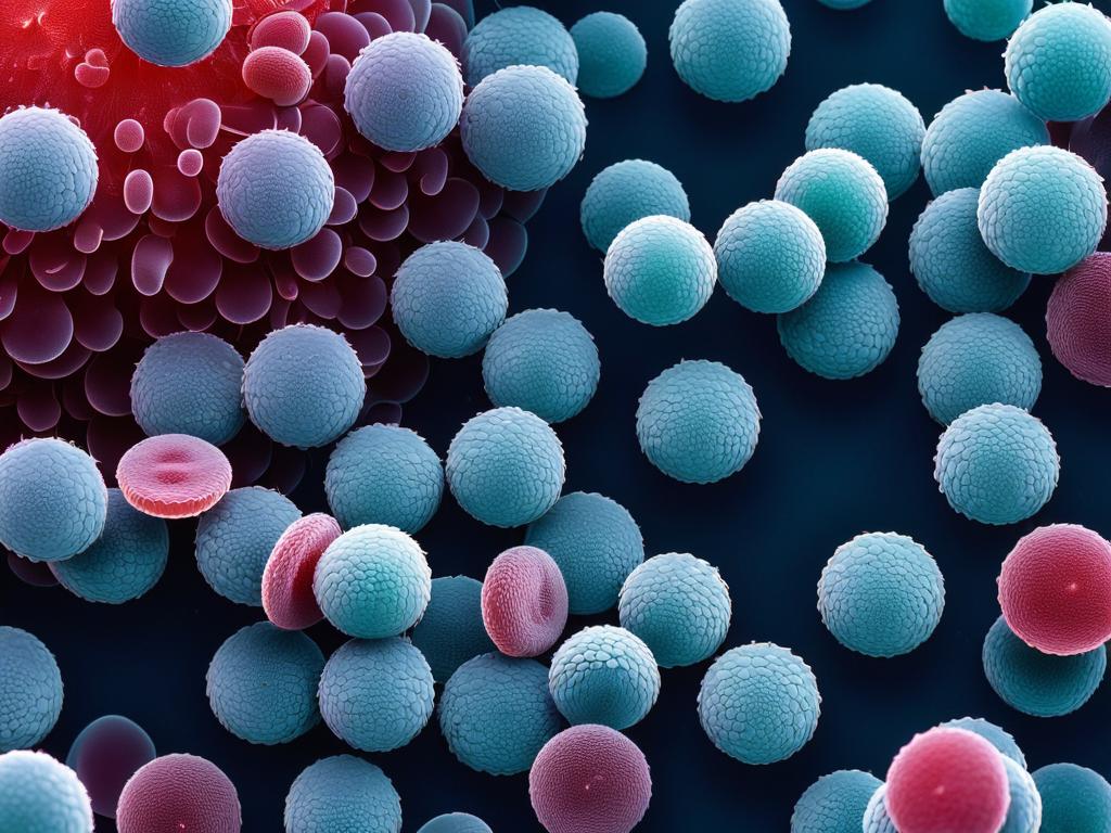 Фото бактерий стрептококка пиогенеса - возбудителя рожи