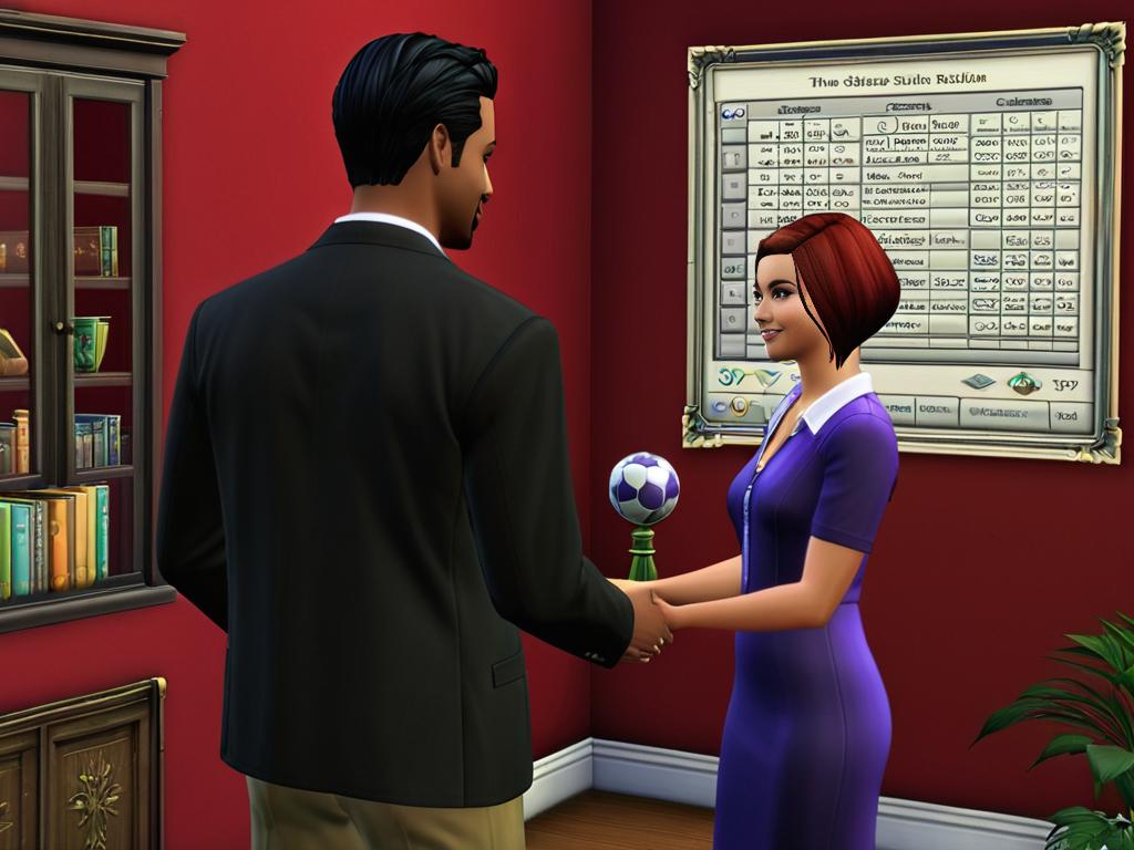 Персонажи игры The Sims 3 с высоким уровнем отношений