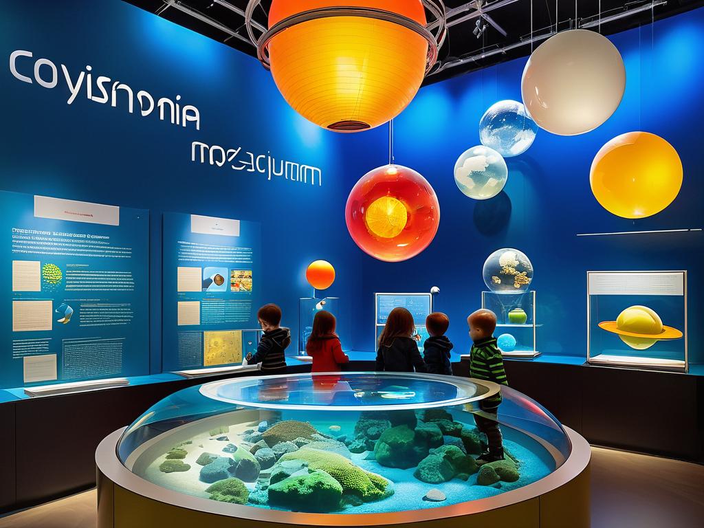 Экспонаты по науке в музее для детей