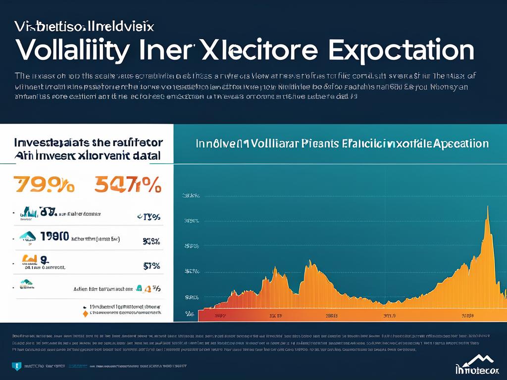 Инфографика, объясняющая методику расчета индекса волатильности на основе ожиданий инвесторов