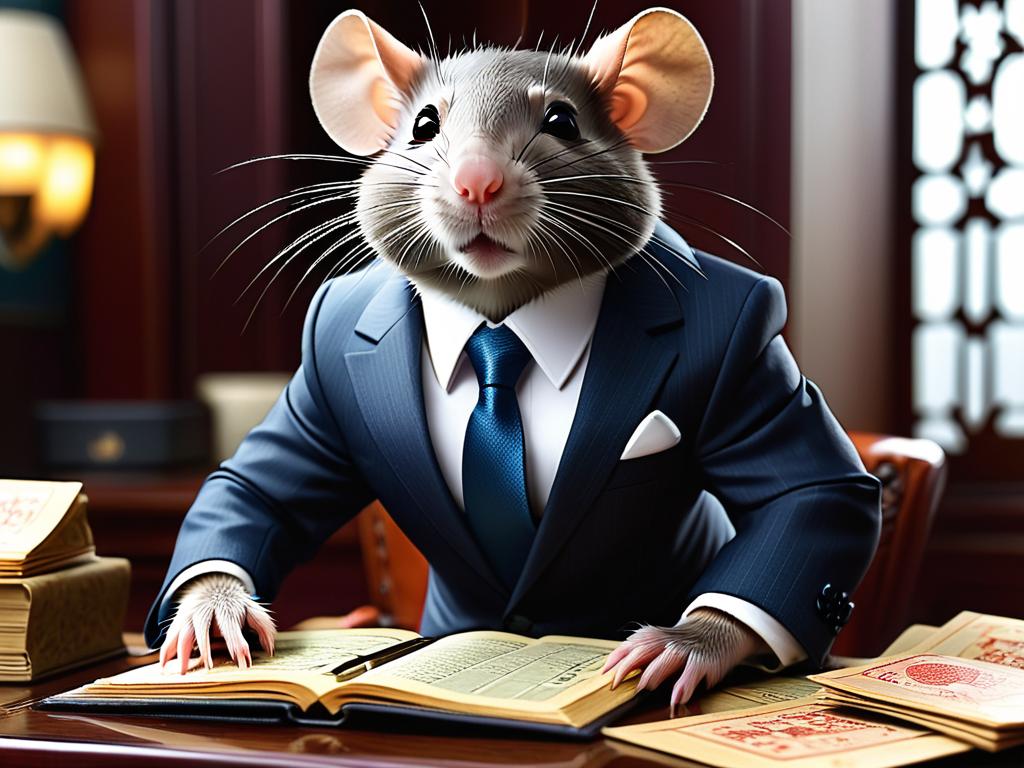 Успешный бизнесмен Крыса