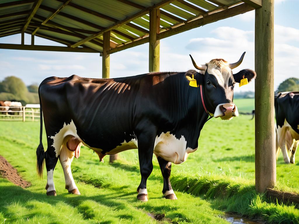 Фото коровы с воспалением вымени