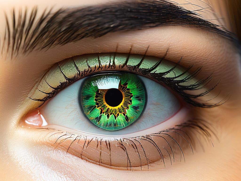 Глаза грецкого ореха становятся светло-зелеными после лазерной коррекции