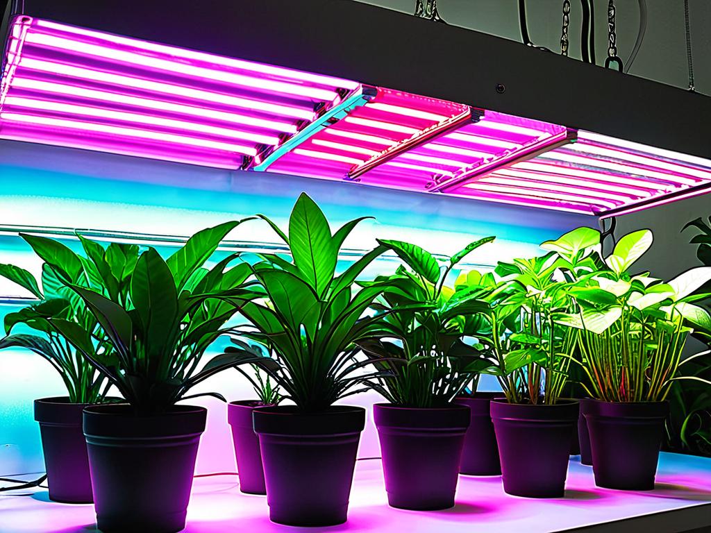 Светодиодная панель для выращивания растений в помещении