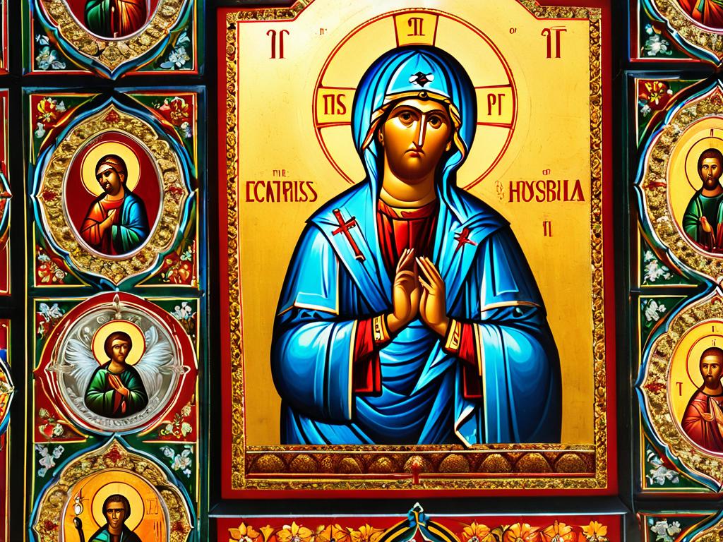 История иконы берет начало в ранних веках христианства, когда ее писали для размещения внутри