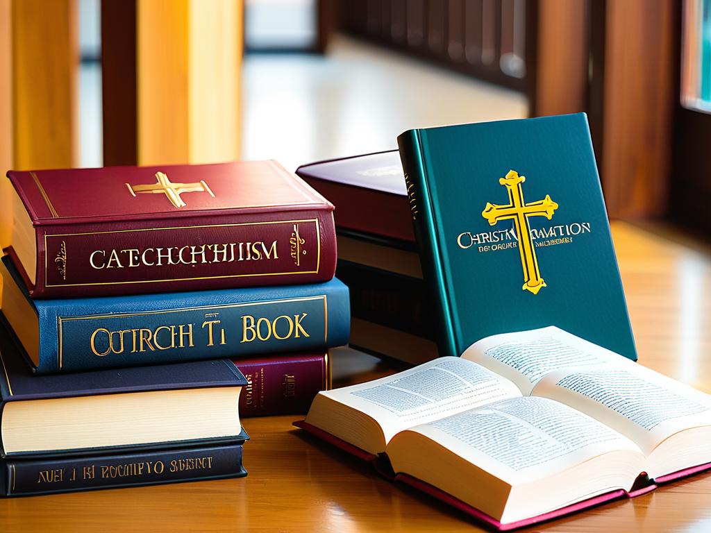 Катехизисы разных христианских конфессий, иллюстрирующие различия между ними