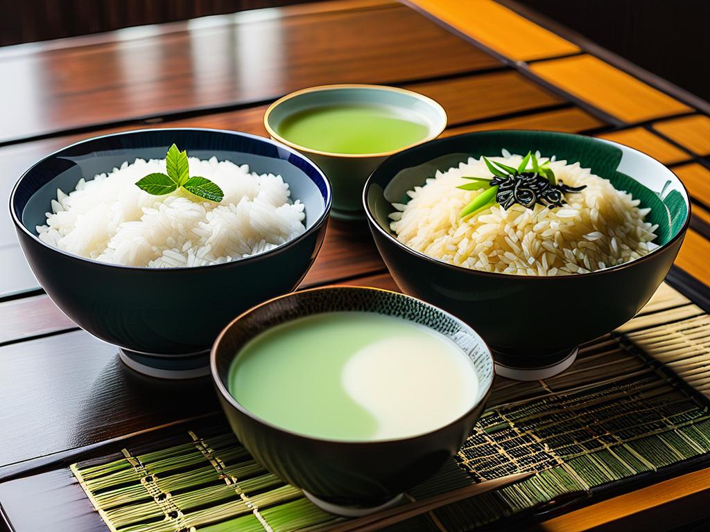 Рис, зеленый чай и молоко - единственно разрешенные продукты на диете