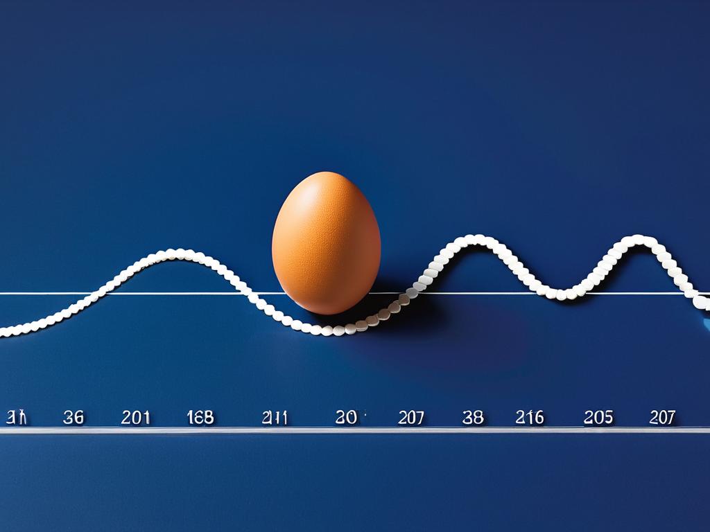 График жизненного цикла яйценоскости курицы