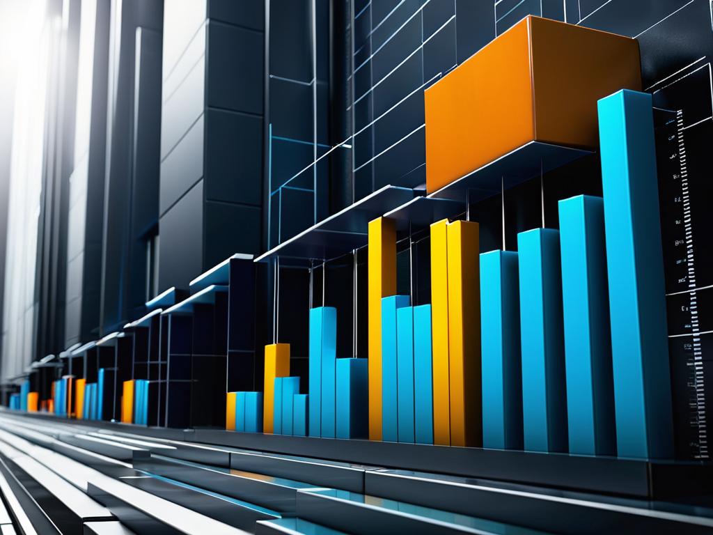 Столбчатые диаграммы анализа емкости и динамики рынка