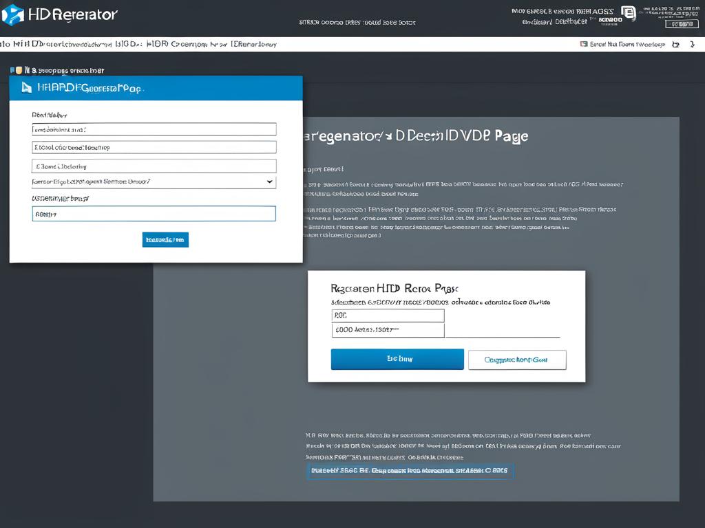 Страница для скачивания HDD Regenerator