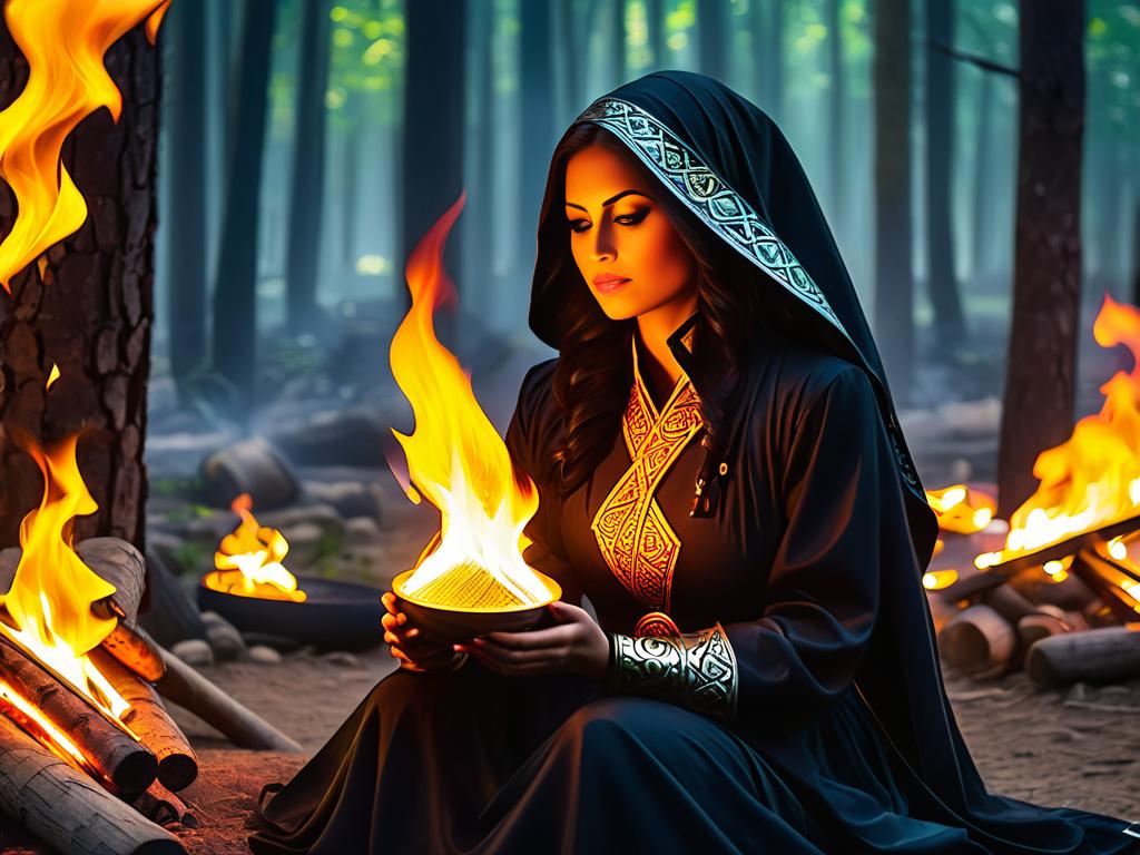 Основы общения с огненной стихией и ритуалы магии огня