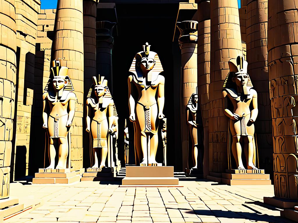 Луксорский храм использовался для коронации фараонов