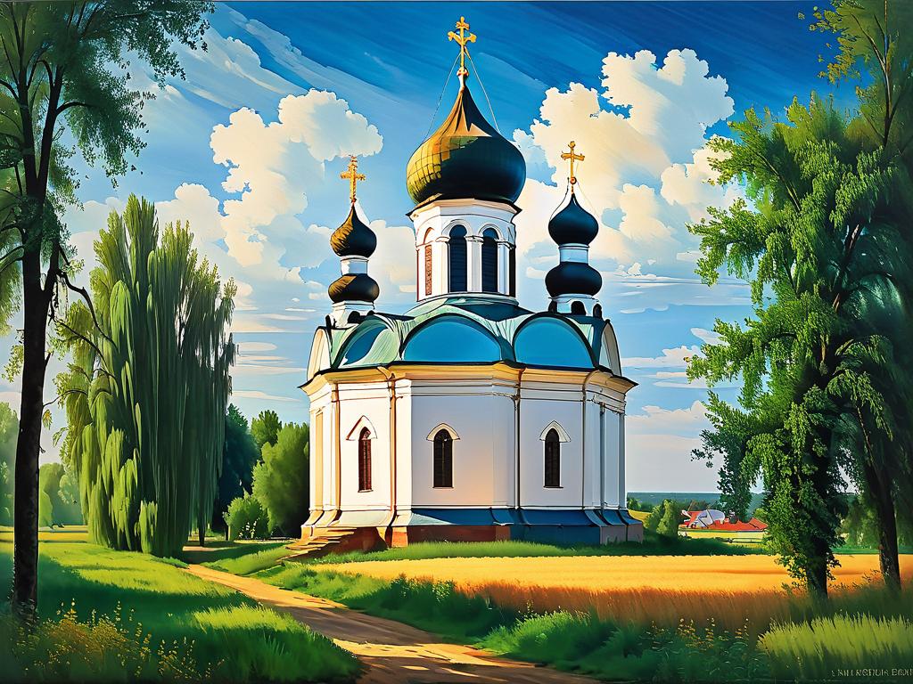 Фотография исторической церкви Сорока Мучеников в Переславле