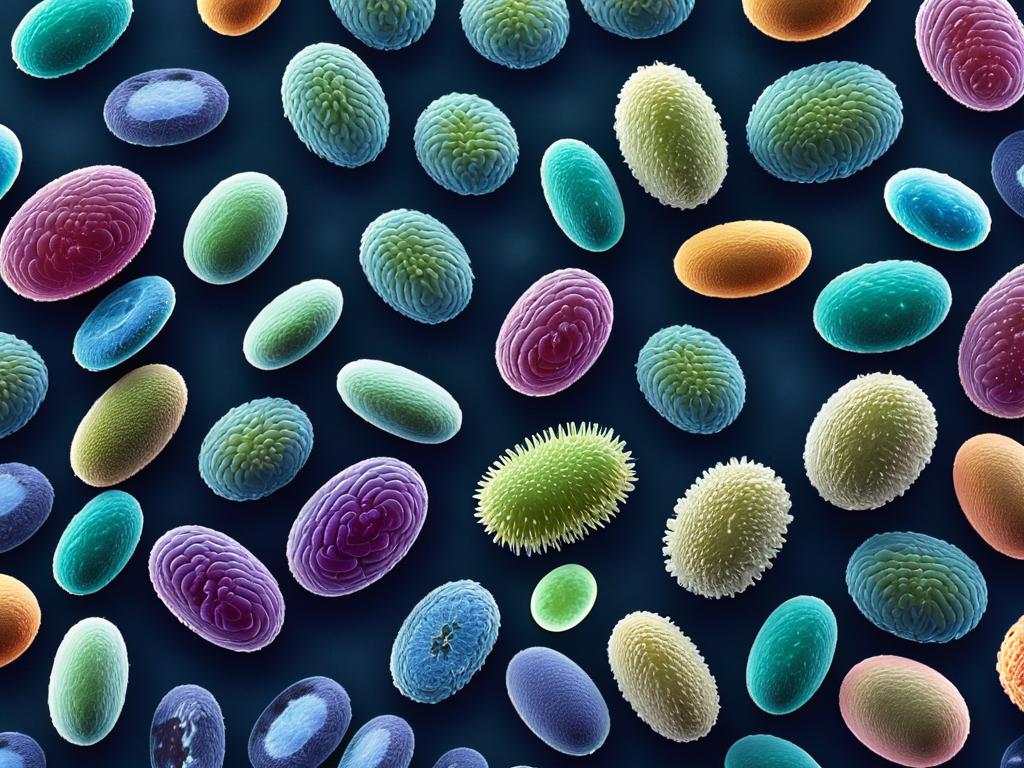Микроскопические изображения различных патогенных бактерий E.Coli, Neisseria, Clostridium,