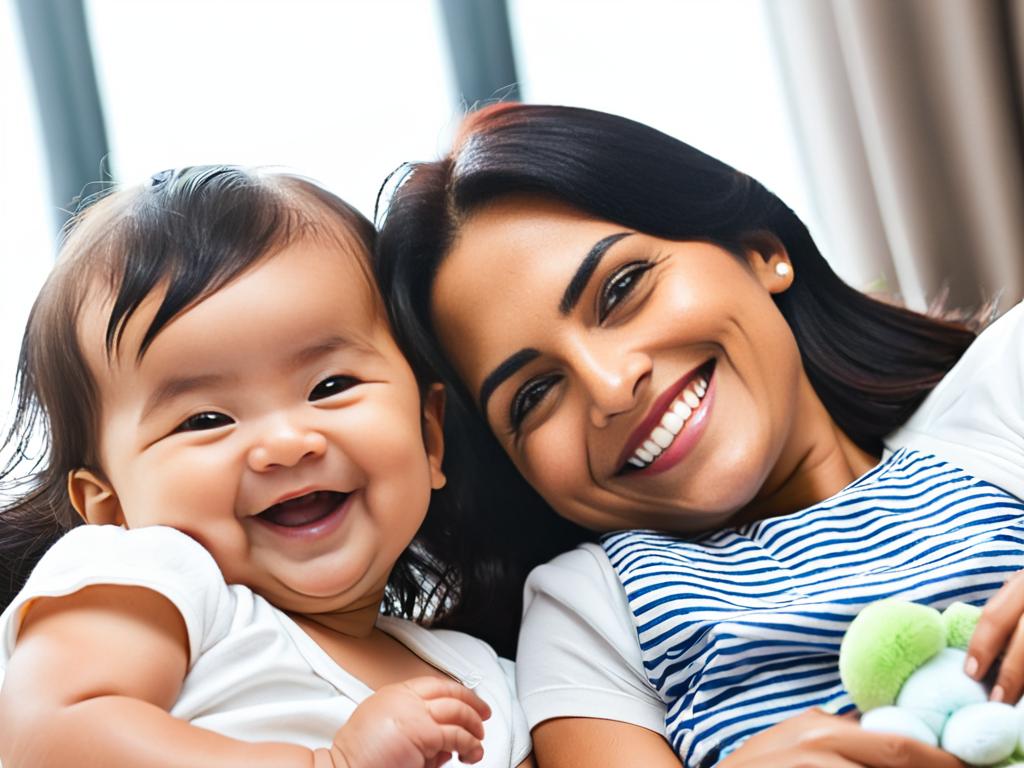 Значение улыбки для общения матери и ребенка