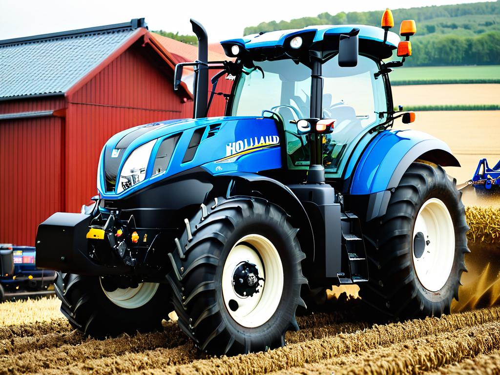 Новая модель трактора New Holland T7