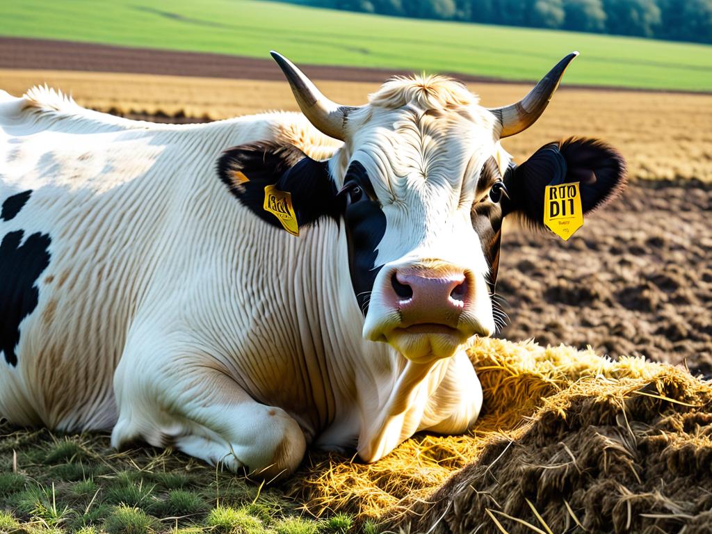 Неправильный рацион коровы может привести к кетозу