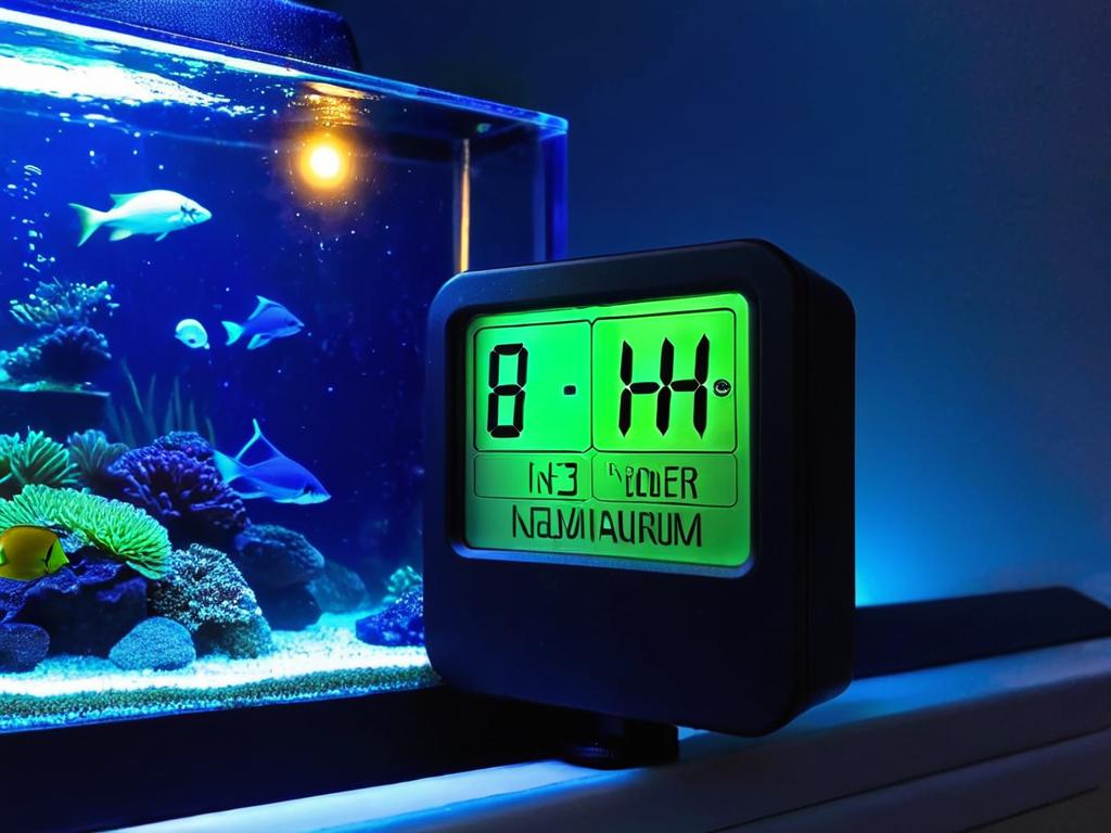 Таймер для включения и выключения света в аквариуме