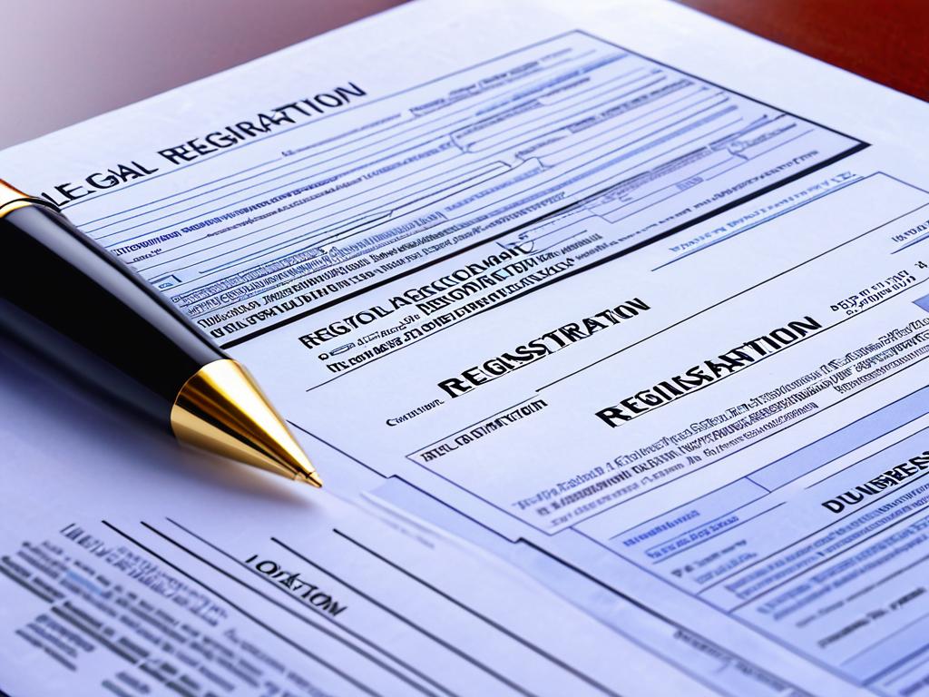 Фото с документами о регистрации юридического лица