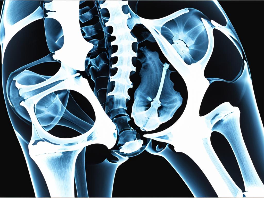 Рентгеновский снимок перелома бедренной кости
