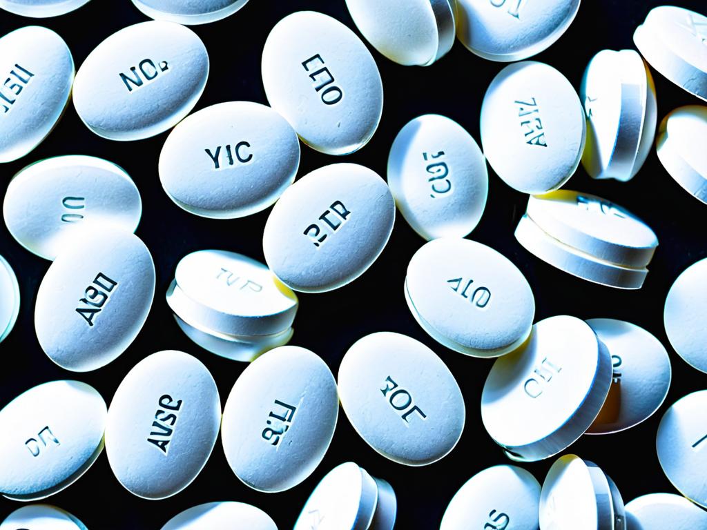 Таблетки ацетилцистеина по 200 мг