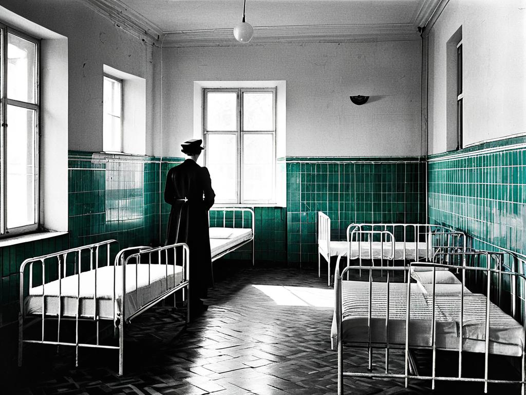 Исторические фото первых советских психиатрических больниц и их пациентов